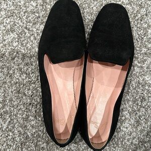 Crew black flats
